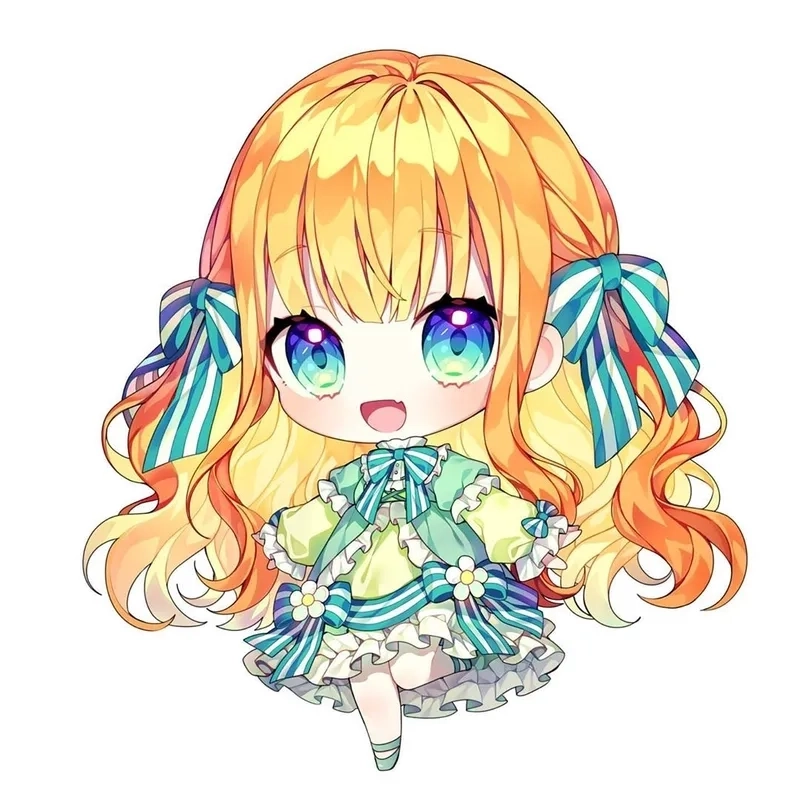 Khám phá bộ hình chibi nữ ngầu nổi bật từng đường nét
