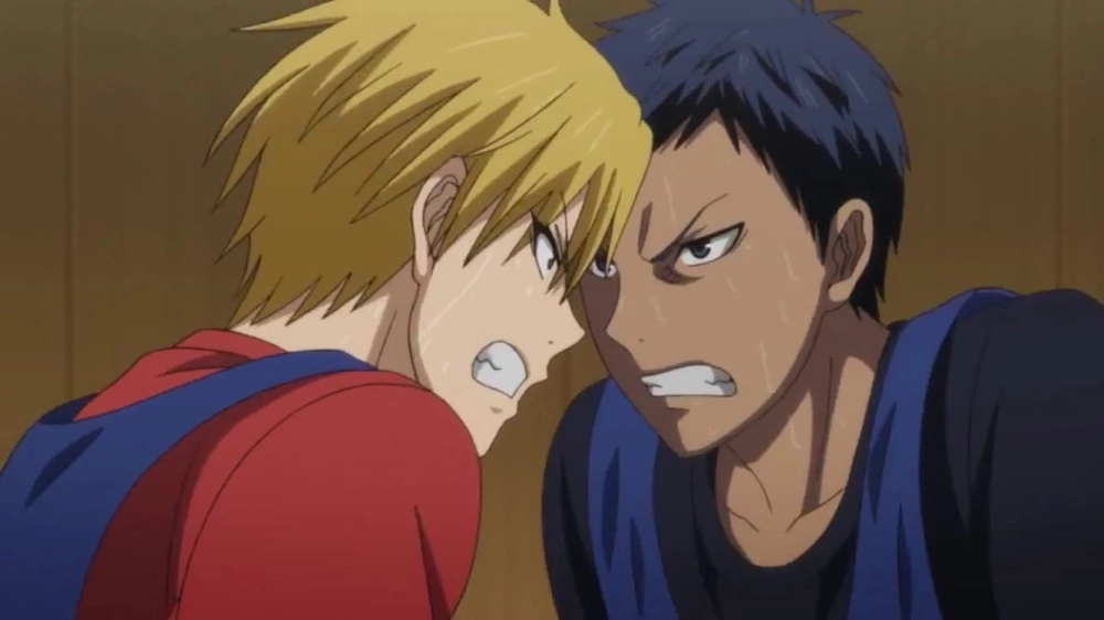 Khoảnh khắc đáng nhớ giữa Aomine X Kagami đậm chất đối đầu