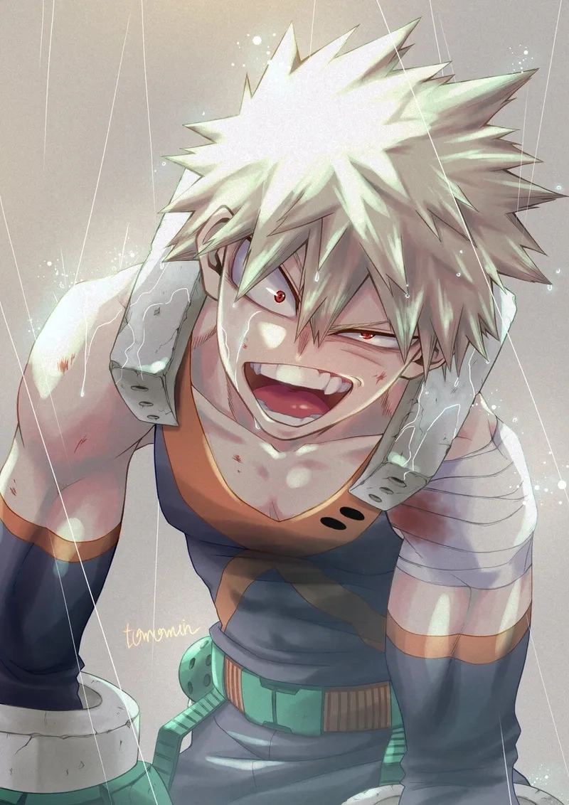 Bakugo meme thể hiện biểu cảm siêu “cháy” khiến ai cũng bật cười
