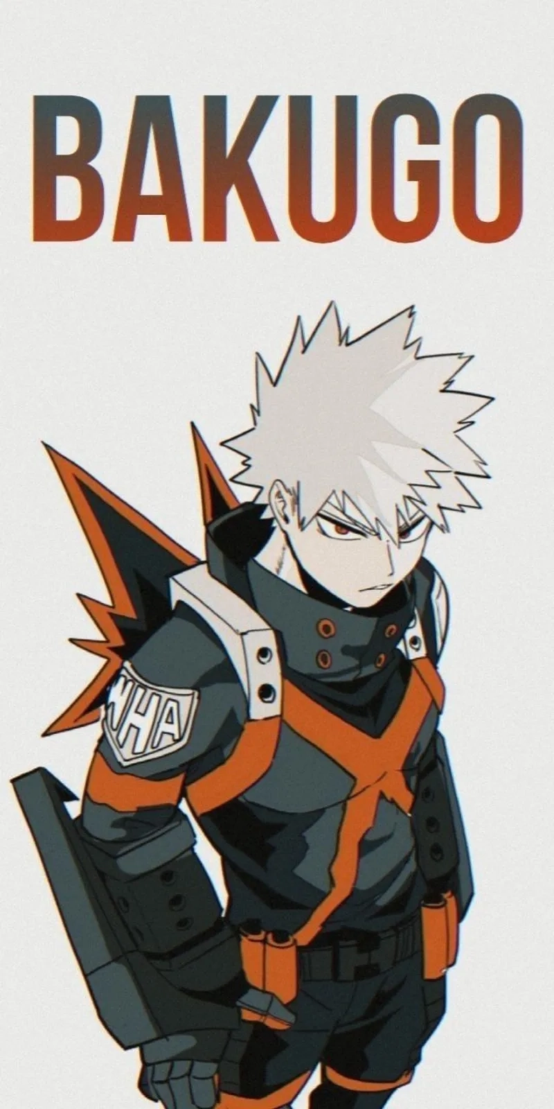 Bakugo height khoảng 172cm, tuy không cao nhưng luôn nổi bật