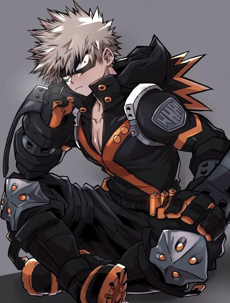 Bakugo body săn chắc, phản ánh quá trình rèn luyện gian khổ