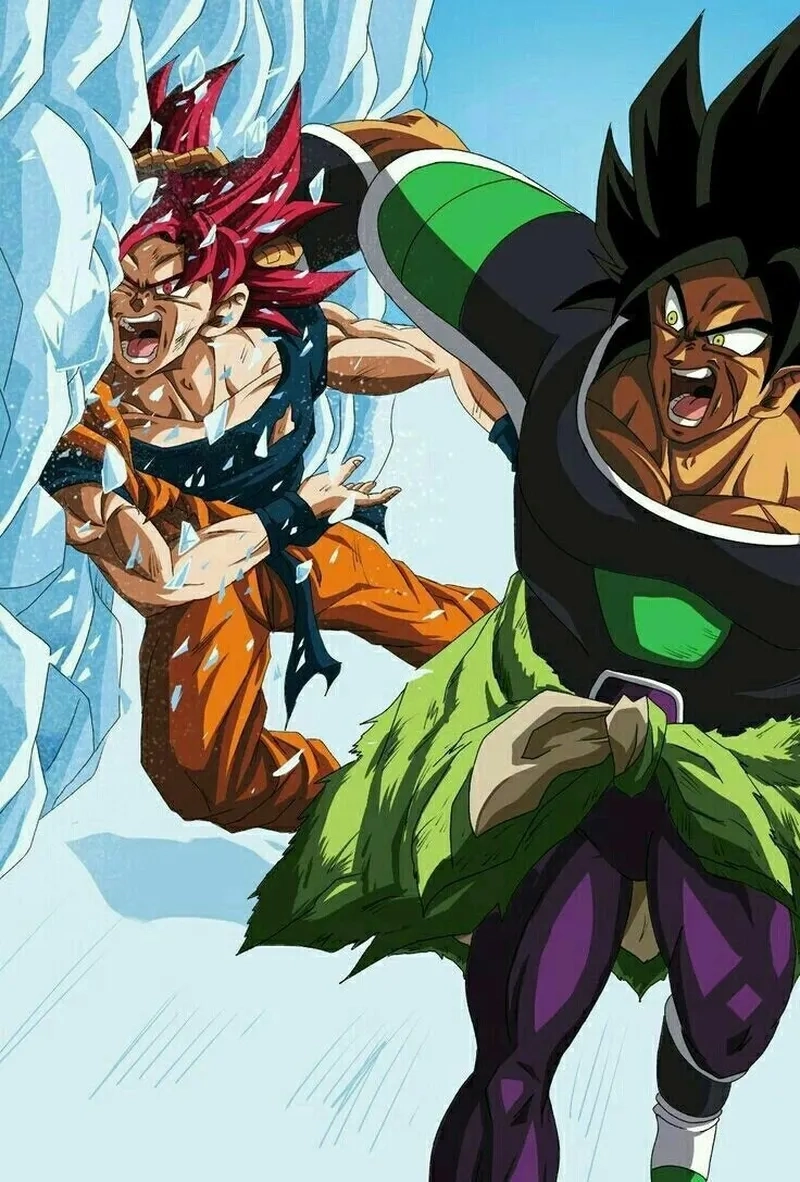 Màn đối đầu kinh điển giữa Broly vs Goku khiến fan nổ mắt