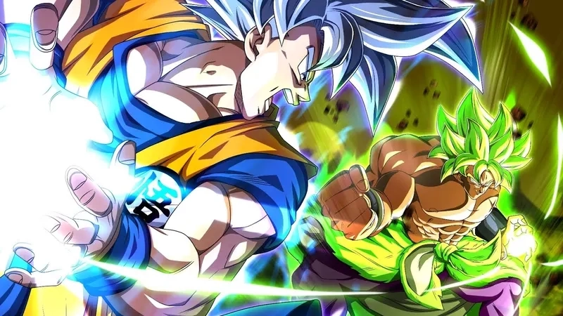 Sức mạnh bùng nổ trong trận Goku and Vegeta vs Broly
