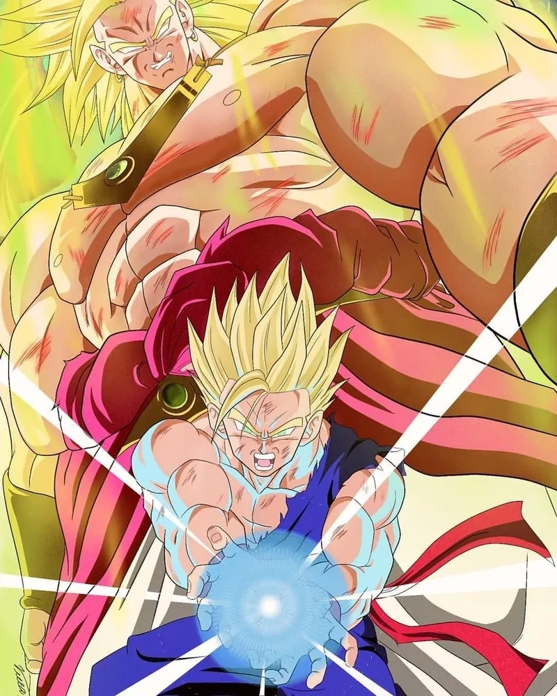 Tổng hợp hình ảnh chất lượng từ Goku Broly movie