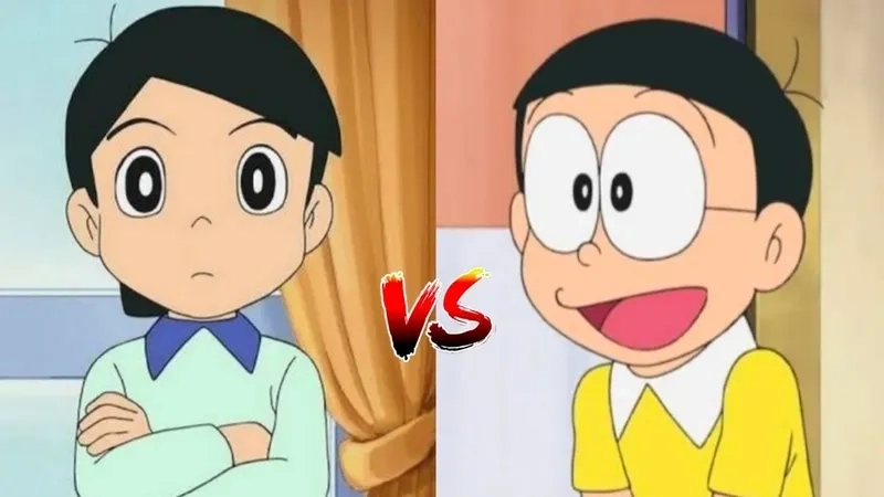 Khoảnh khắc dễ thương giữa Nobita và Dekisugi trong phim ngắn