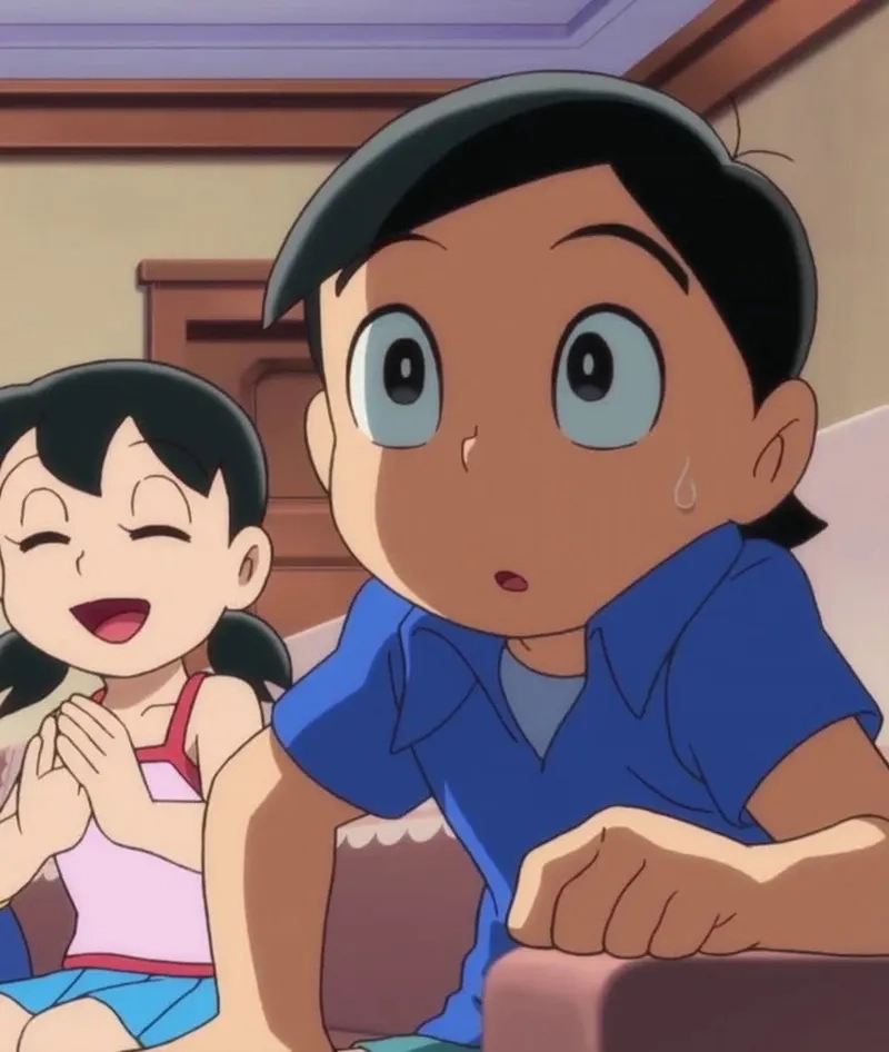 Dekisugi hôn Shizuka trong tưởng tượng của fan khiến ai cũng thích thú