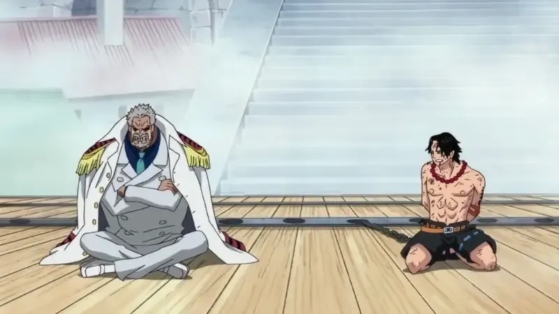 Garp And Fuss thể hiện bản tính nóng nảy và lầy lội của anh hùng hải quân
