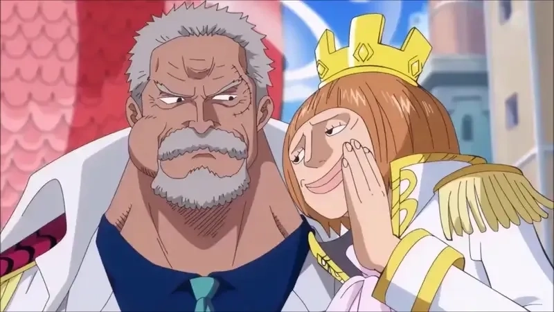 Garp Vs Luffy mang đến cảm xúc lẫn lộn cho người xem Marineford