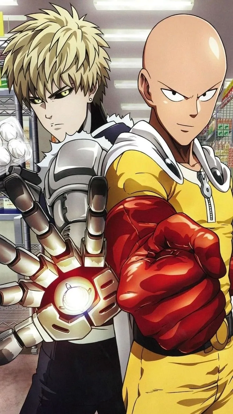 Cặp đôi thân thiết được yêu thích Genos x Saitama