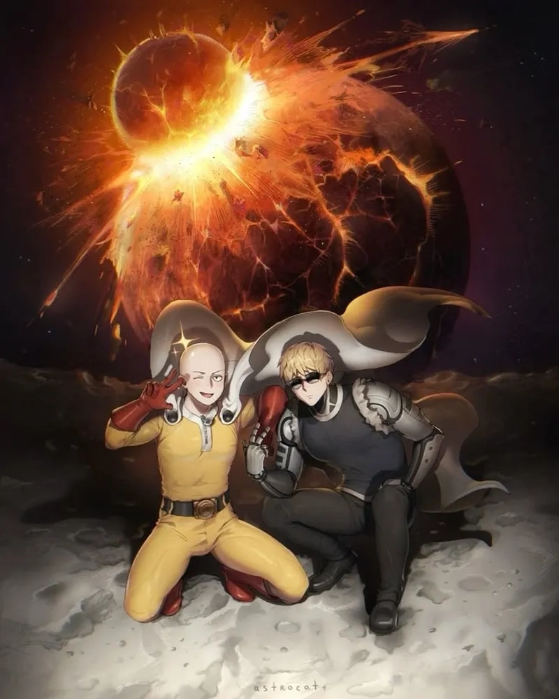 Trận chiến nội bộ nổi tiếng Genos vs Saitama