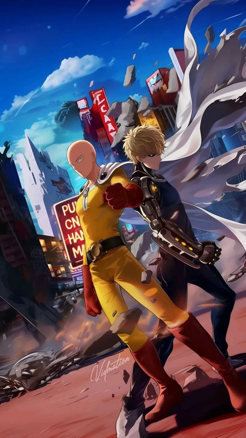 Trận tập luyện nảy lửa giữa Saitama vs Genos
