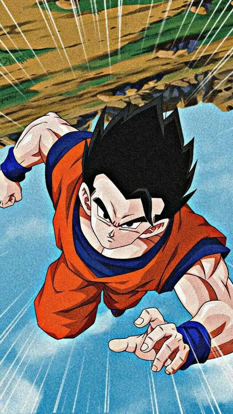 Gohan haircut ngắn gọn khi trưởng thành tạo vẻ ngoài điềm đạm