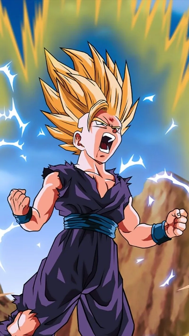 Gohan super saiyan 3 là hình ảnh trong tưởng tượng được fan yêu thích