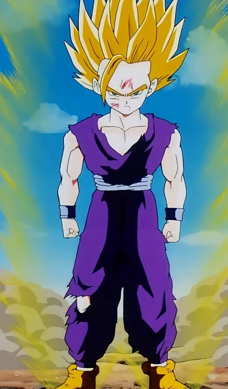 Gohan super saiyan 4 là phiên bản độc đáo trong fanart và game
