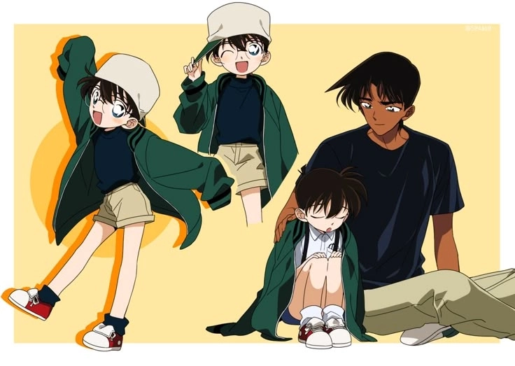 Ngắm nhìn hình ảnh của Heiji Hattori và Kazuha qua từng khung hình