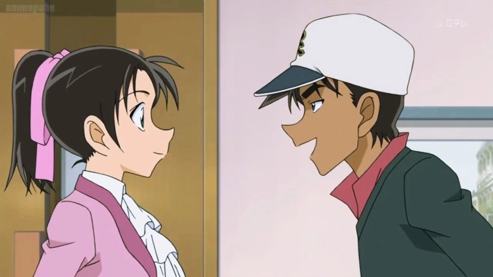 Khoảnh khắc lãng mạn khi Hattori Heiji và Kazuha hôn nhau