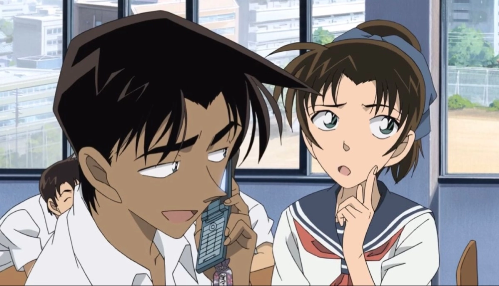 Hình ảnh Conan Hattori Heiji và Kazuha cùng sát cánh phá án