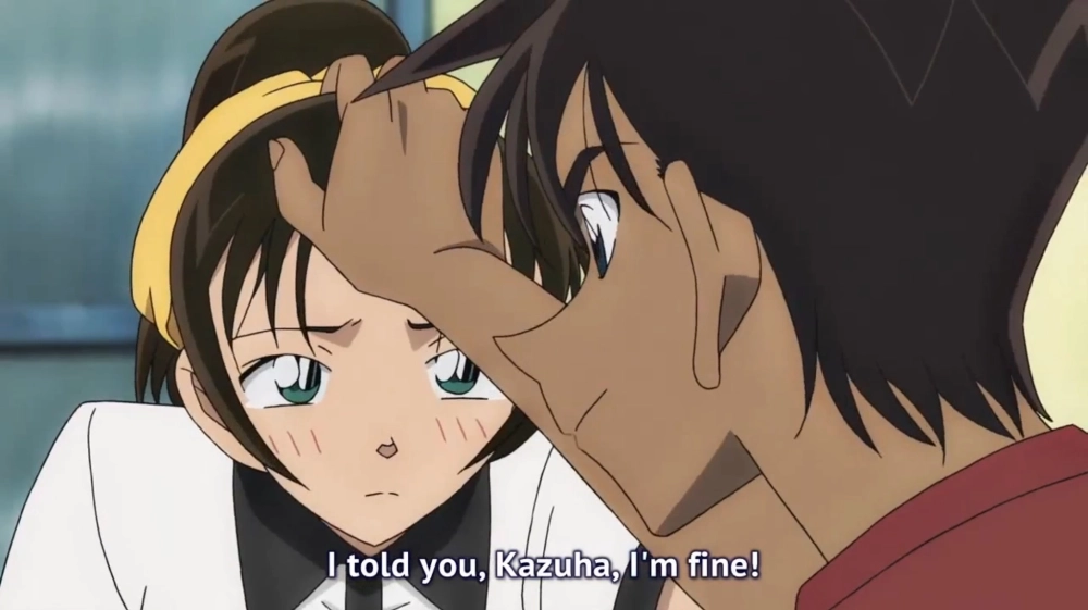 Ảnh couple Heiji Hattori x Kazuha siêu đáng yêu dành tặng fan
