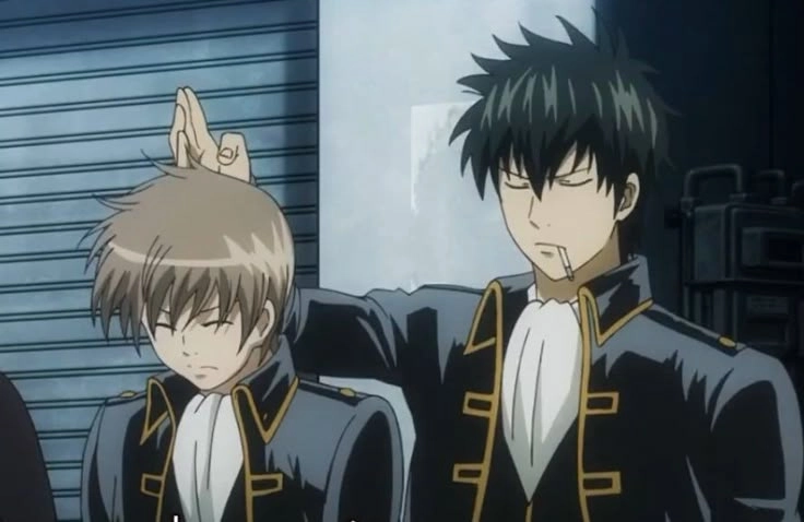 Tình huynh đệ giữa Okita And Hijikata luôn sâu sắc