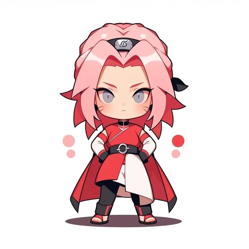 Hòa mình vào thế giới hình anime dễ thương chibi đáng yêu