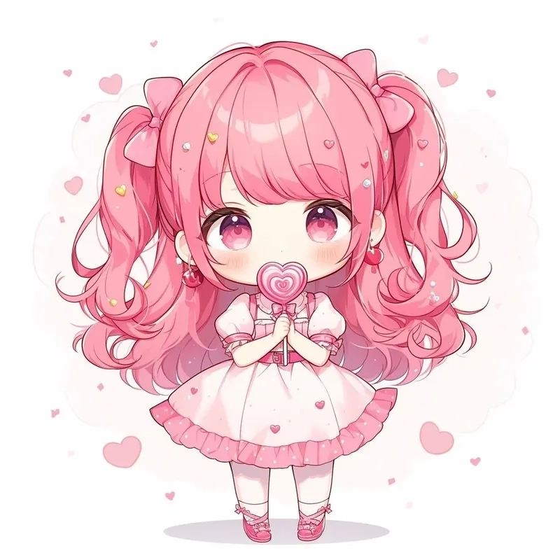 Mãn nhãn với những hình ảnh đẹp anime chibi lung linh sắc màu