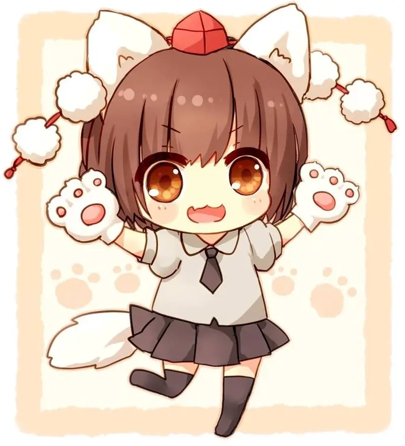 Nét dễ thương hội tụ trong bộ nền chibi cute cực xinh