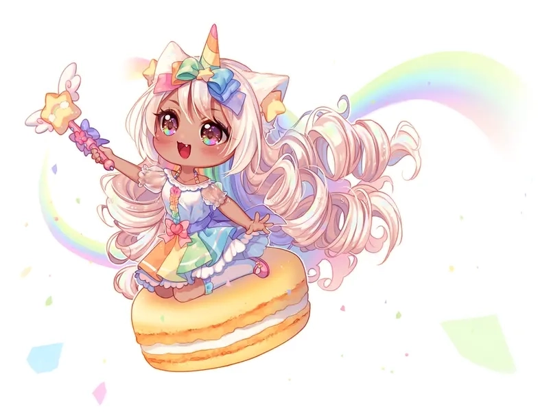 Dễ thương ngất trời với hình nền đẹp chibi cực chất