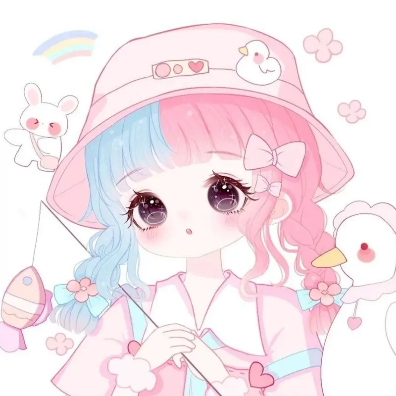 Đáng yêu từng pixel với hình nền điện thoại chibi cute