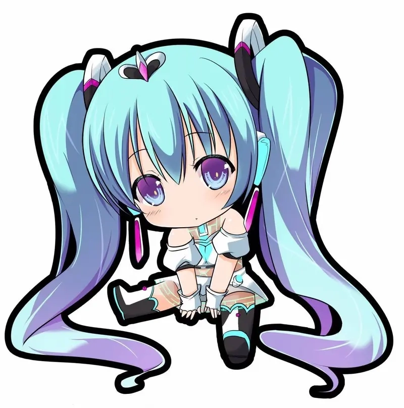 Chạm nhẹ vào tim với ảnh hình nền chibi ngọt ngào
