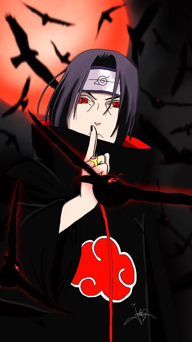 Khí chất lạnh lùng và cuốn hút của Itachi ngầu