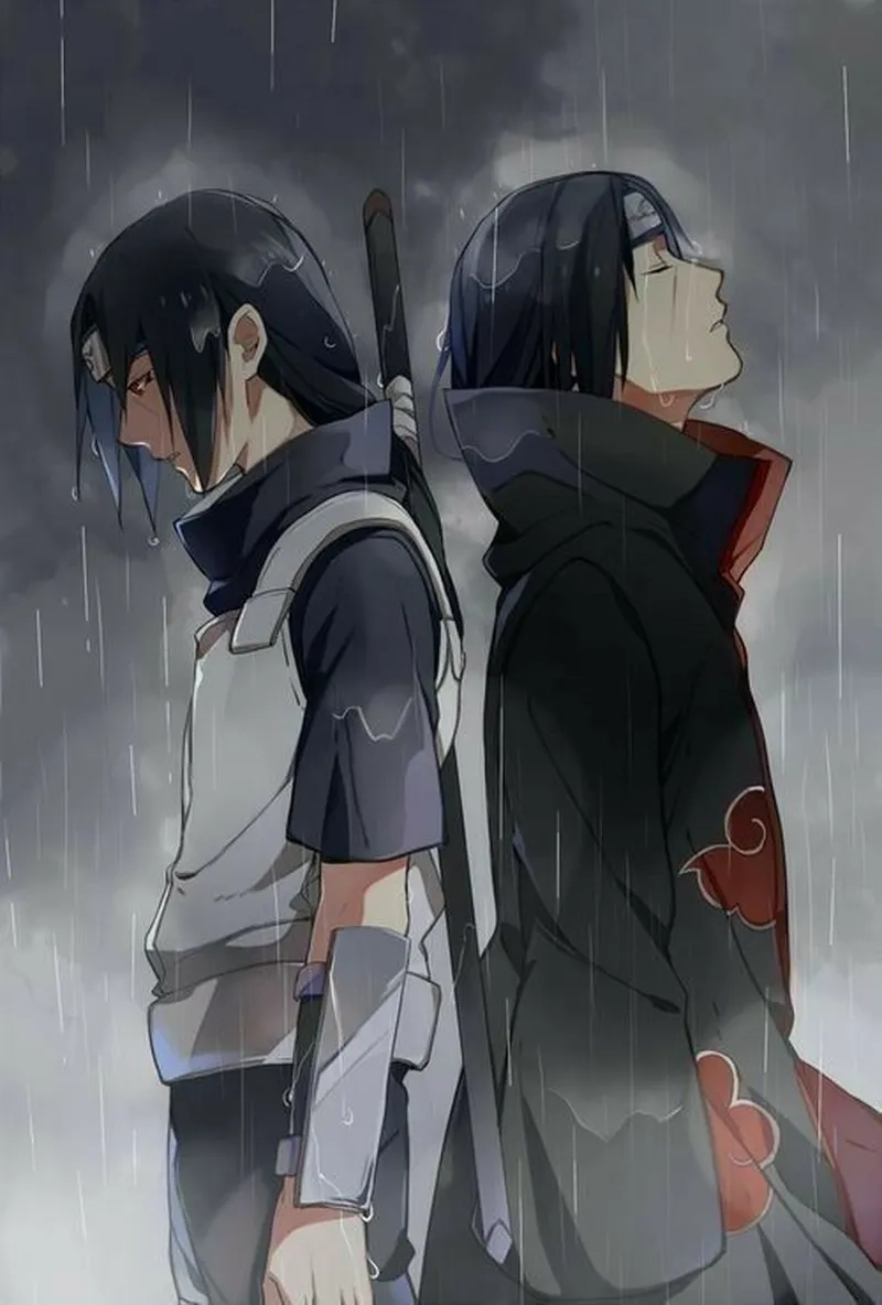 Tranh vẽ riêng tư của Shisui x Itachi h