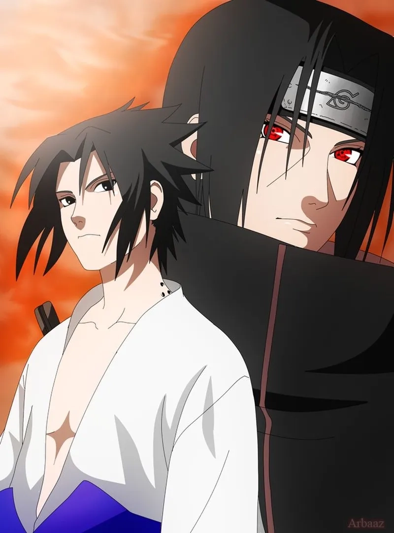 Tình anh em đầy bi kịch của Itachi x Sasuke
