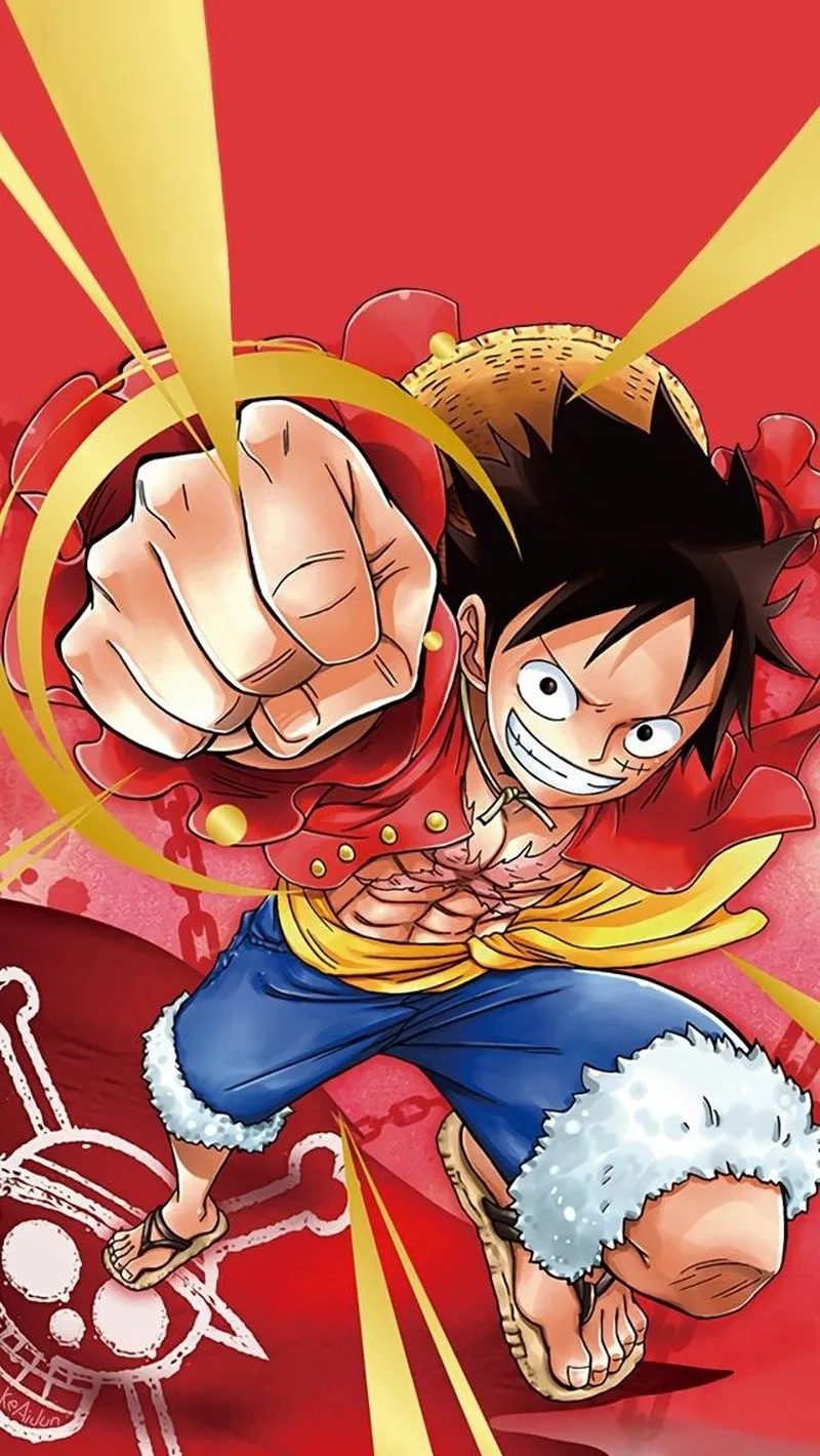 Trang trí thiết bị với hình nền Luffy wallpaper