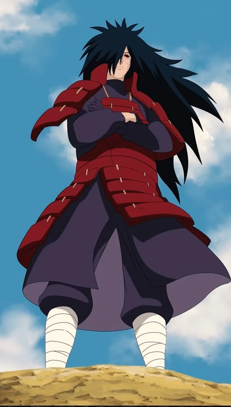 Dáng đứng uy nghi trong Hình Madara lục đạo