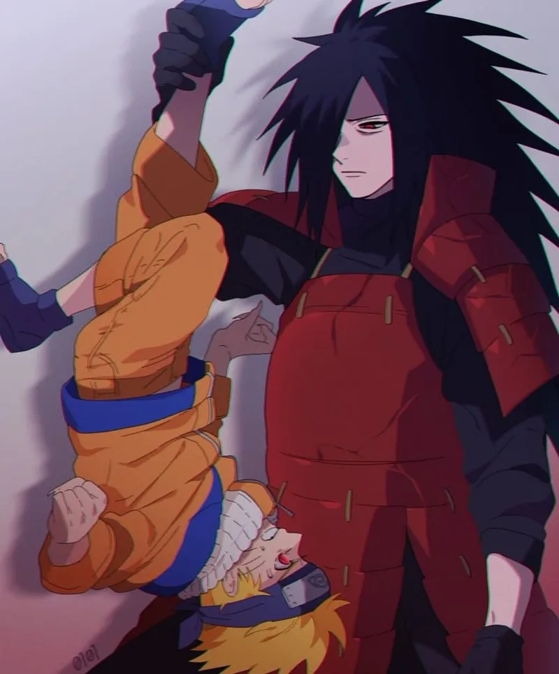 Chi tiết chiến đấu trong Manga Naruto Madara
