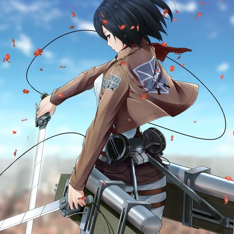 Mikasa goth là phiên bản nổi loạn được fan yêu thích