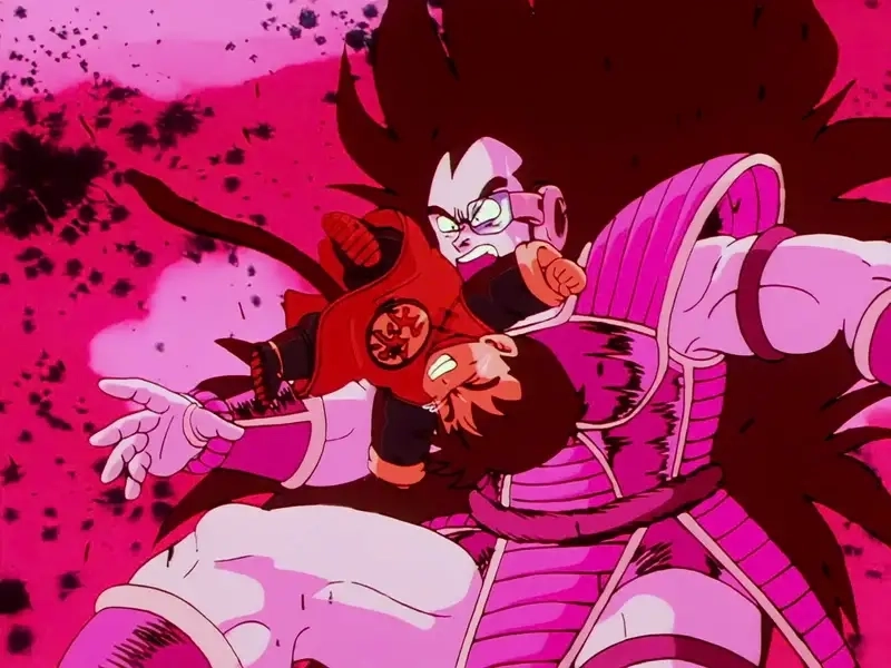 Bộ ba Saiyan đầu tiên gồm Raditz Nappa and Vegeta