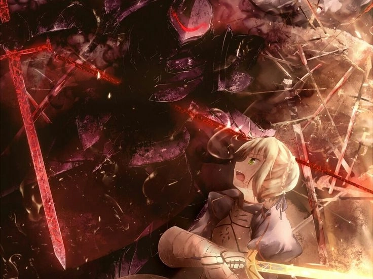 Biến hóa thành Cosplay Saber Fate với phong cách mạnh mẽ