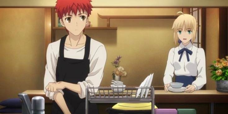 Huyền thoại Fate Stay Night Shirou X Saber sống mãi cùng fan