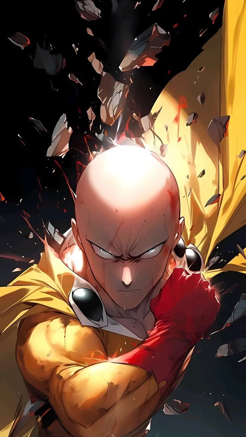 Cú đấm hủy diệt từ One Punch Man Saitama