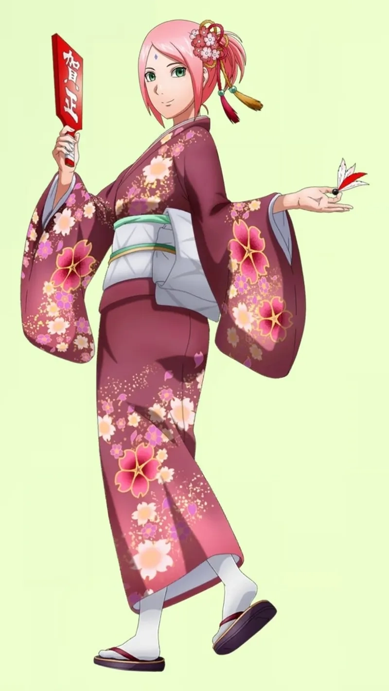 Nét hồn nhiên thuở nhỏ của Young Sakura Haruno