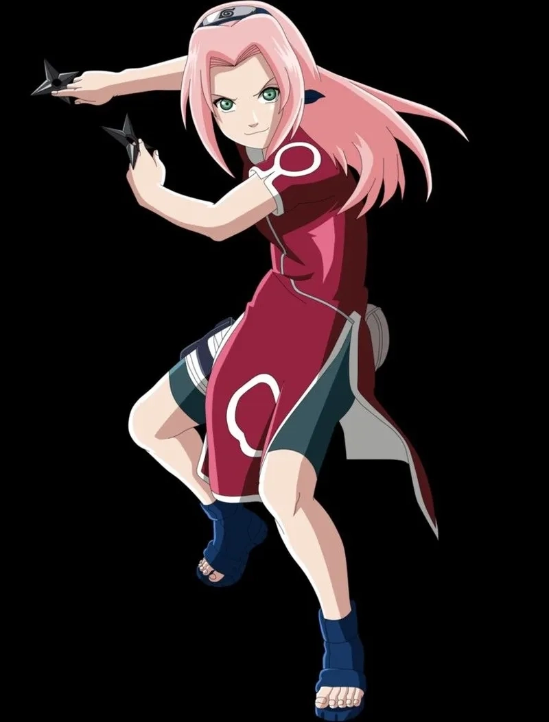 Phiên bản sau khi kết hôn là Sakura Haruno Uchiha