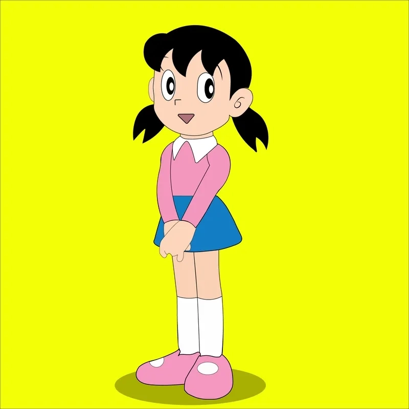 Chất riêng từ hình Shizuka ngầu khiến fan thích thú