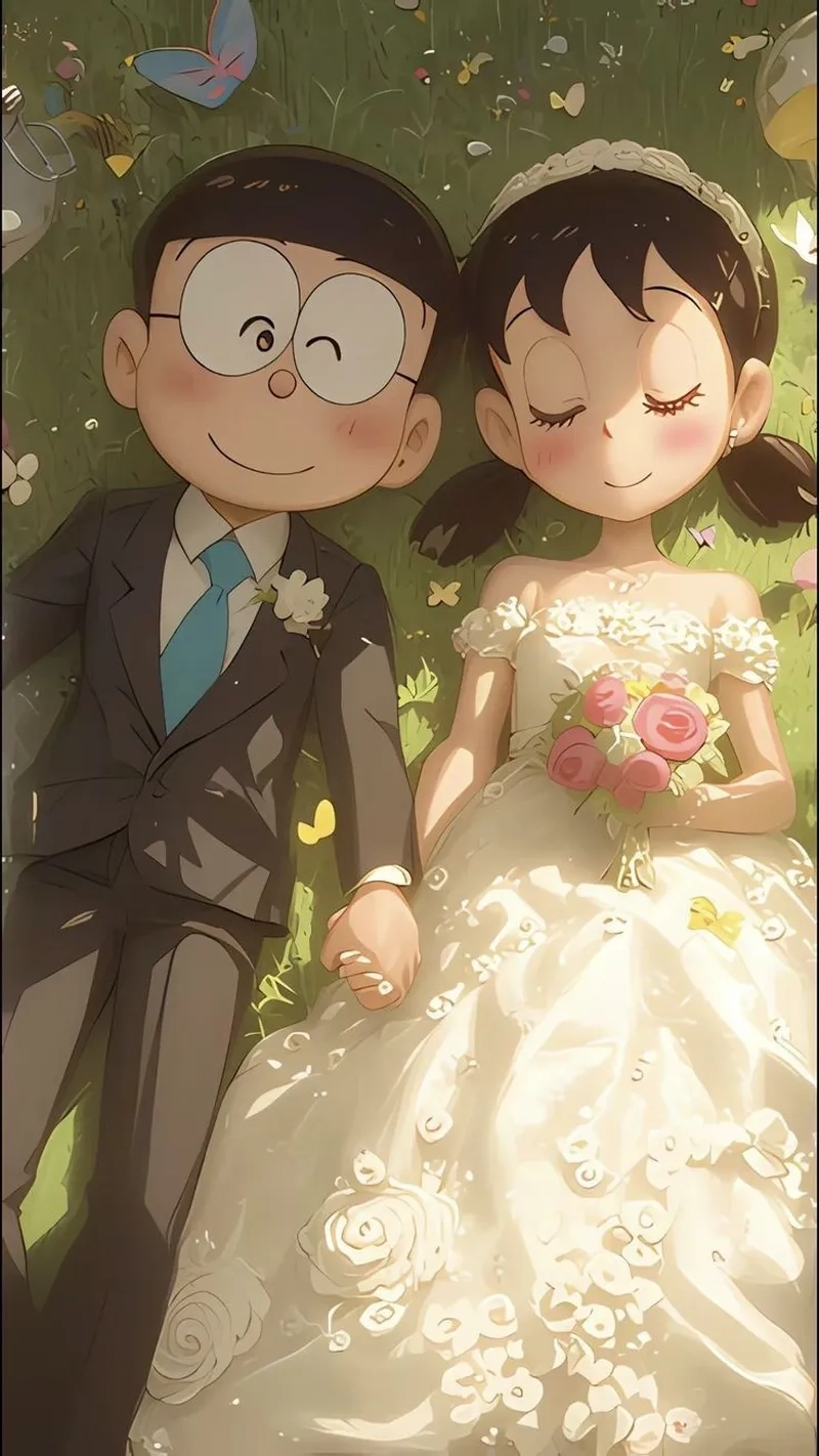 Câu chuyện tình cảm dễ thương giữa Nobita x Shizuka làm tan chảy tim fan