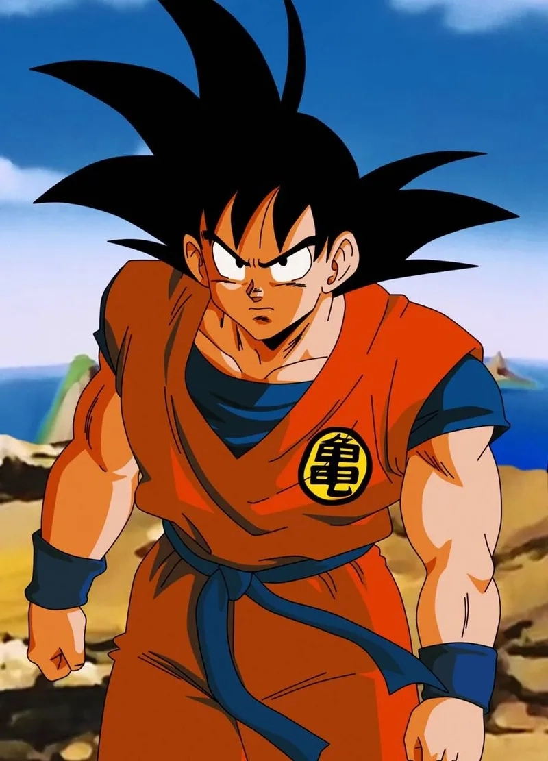 Anime Goku nổi bật với hành trình luyện tập và cứu thế giới