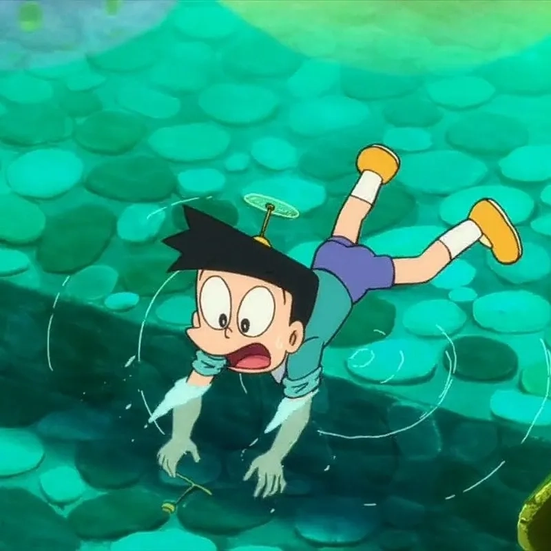 Phong cách mới lạ từ hình Suneo ngầu siêu chất
