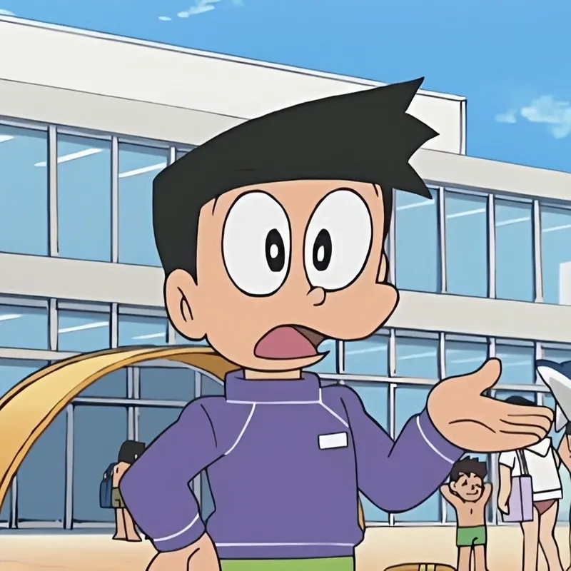 Anime Suneo nhân vật hài hước và không thể thiếu trong nhóm