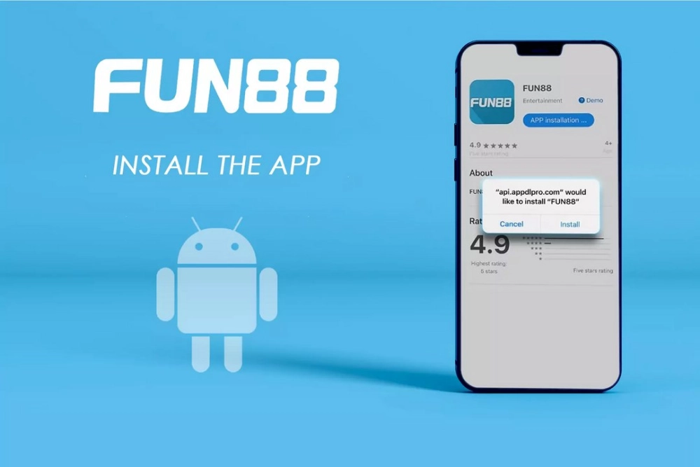  Tải app Fun88 chính thức qua link vào, chơi game mượt mà 