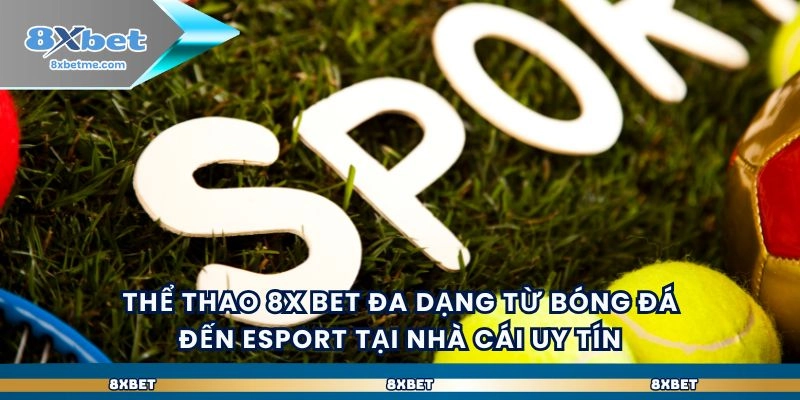 Thể thao 8x bet đa dạng từ bóng đá đến esport tại nhà cái uy tín