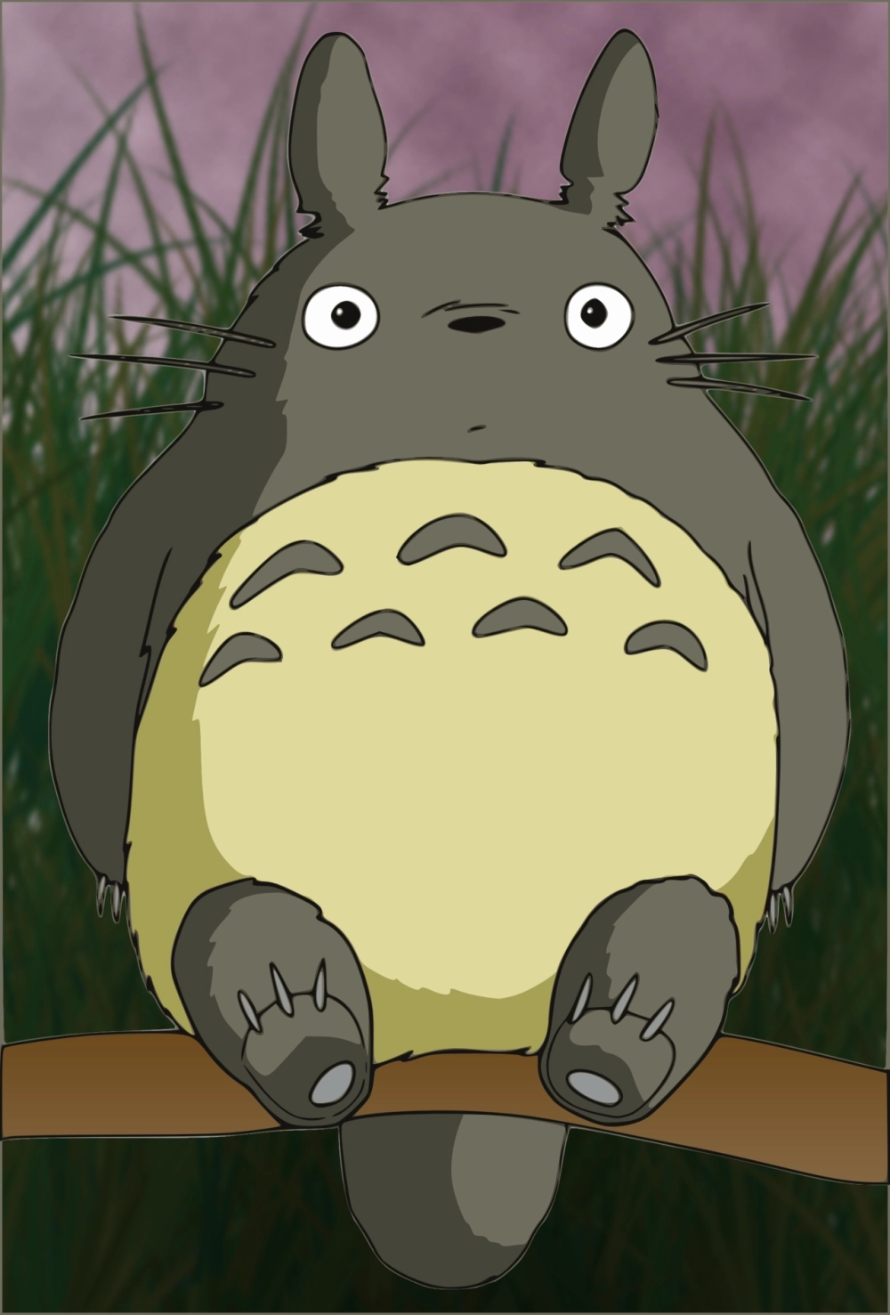 Hình nền máy tính Totoro 4k sắc nét mang không gian dễ thương cho desktop